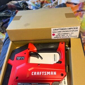 New! Craftsman Crown Stapler
